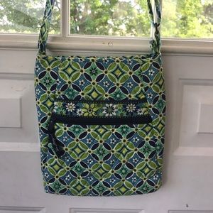 vera bradley iconic hipster purse